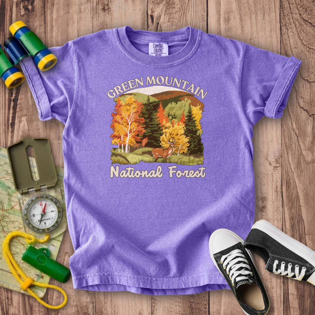 Green Mountain National Forest 2 Kids Cotton T-Shirt
