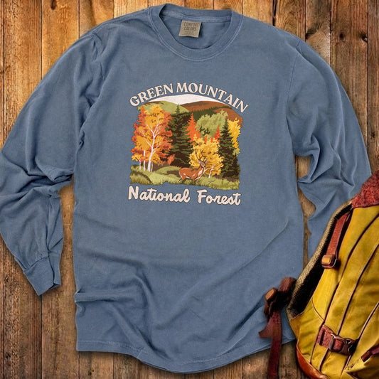 Green Mountain National Forest 2 Cotton Long Sleeve