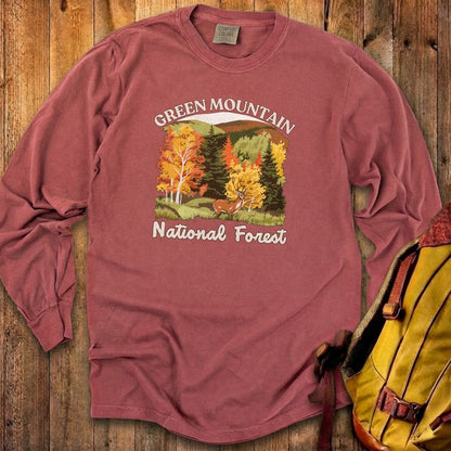 Green Mountain National Forest 2 Cotton Long Sleeve