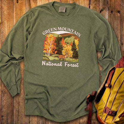 Green Mountain National Forest 2 Cotton Long Sleeve