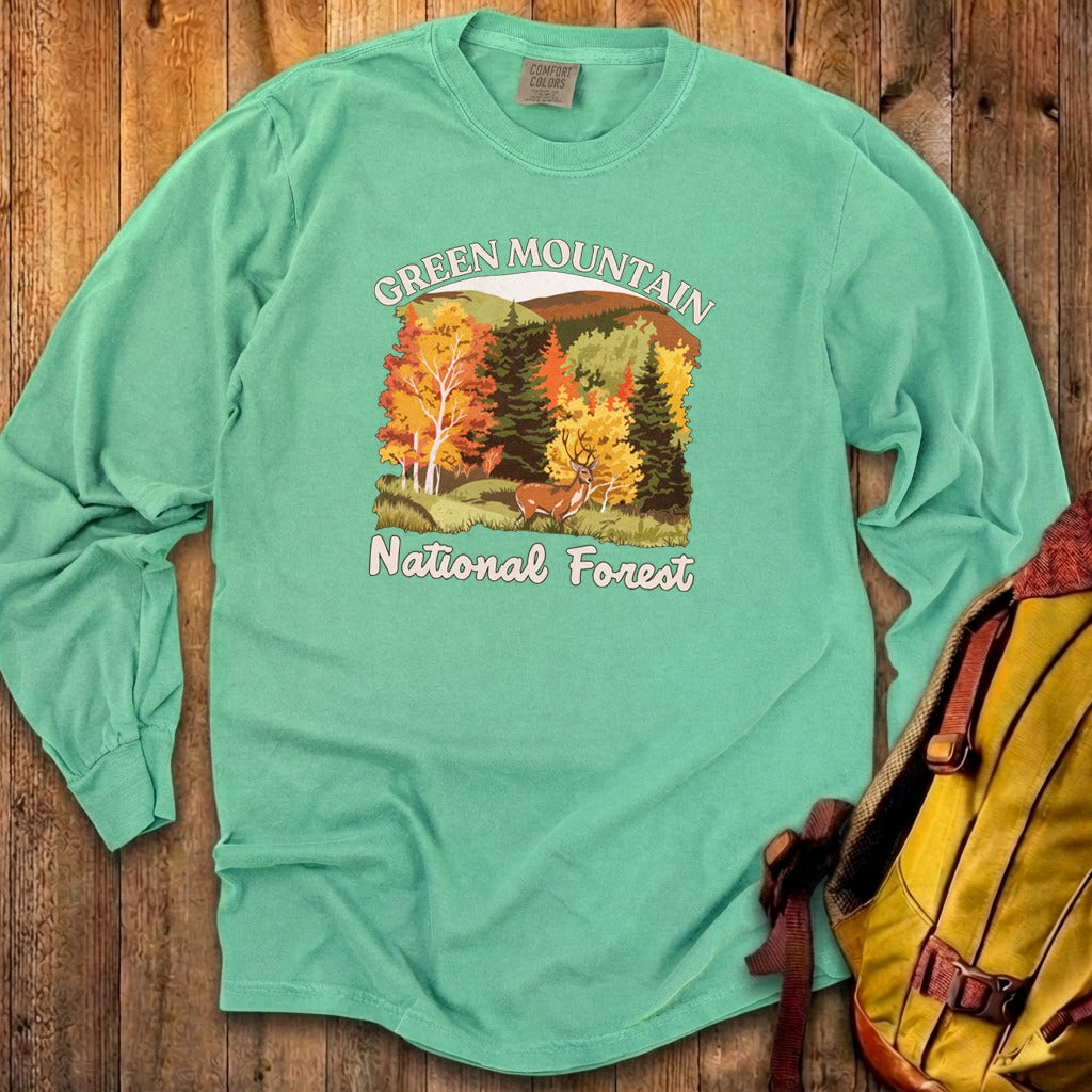 Green Mountain National Forest 2 Cotton Long Sleeve