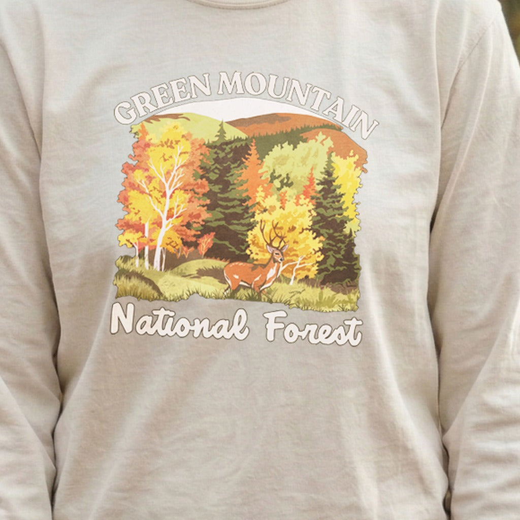 Green Mountain National Forest 2 Cotton Long Sleeve