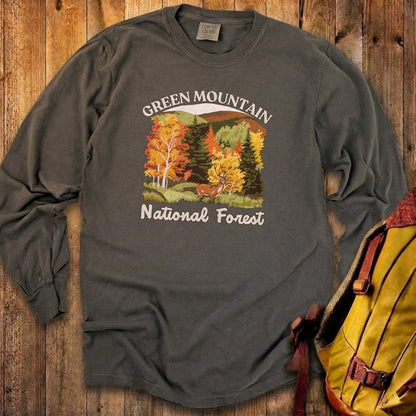 Green Mountain National Forest 2 Cotton Long Sleeve
