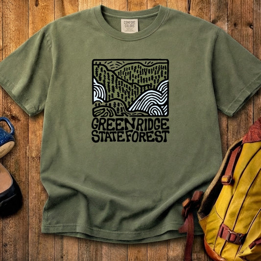 Green Ridge State Forest Tree Cotton T-Shirt