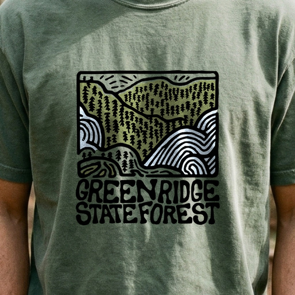 Green Ridge State Forest Tree Cotton T-Shirt