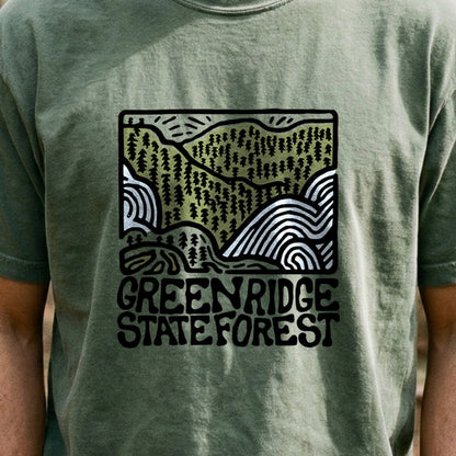 Green Ridge State Forest Tree Cotton T-Shirt