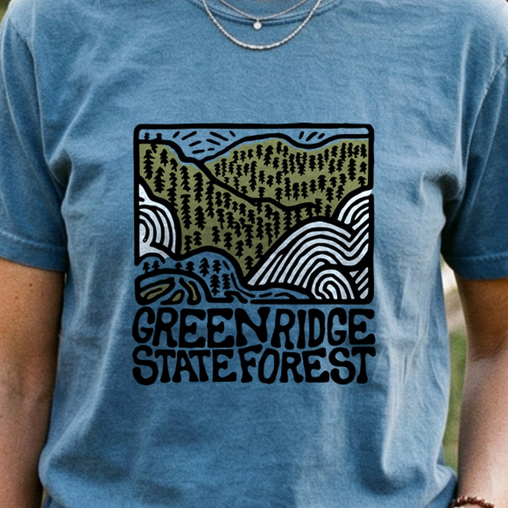 Green Ridge State Forest Tree Cotton T-Shirt