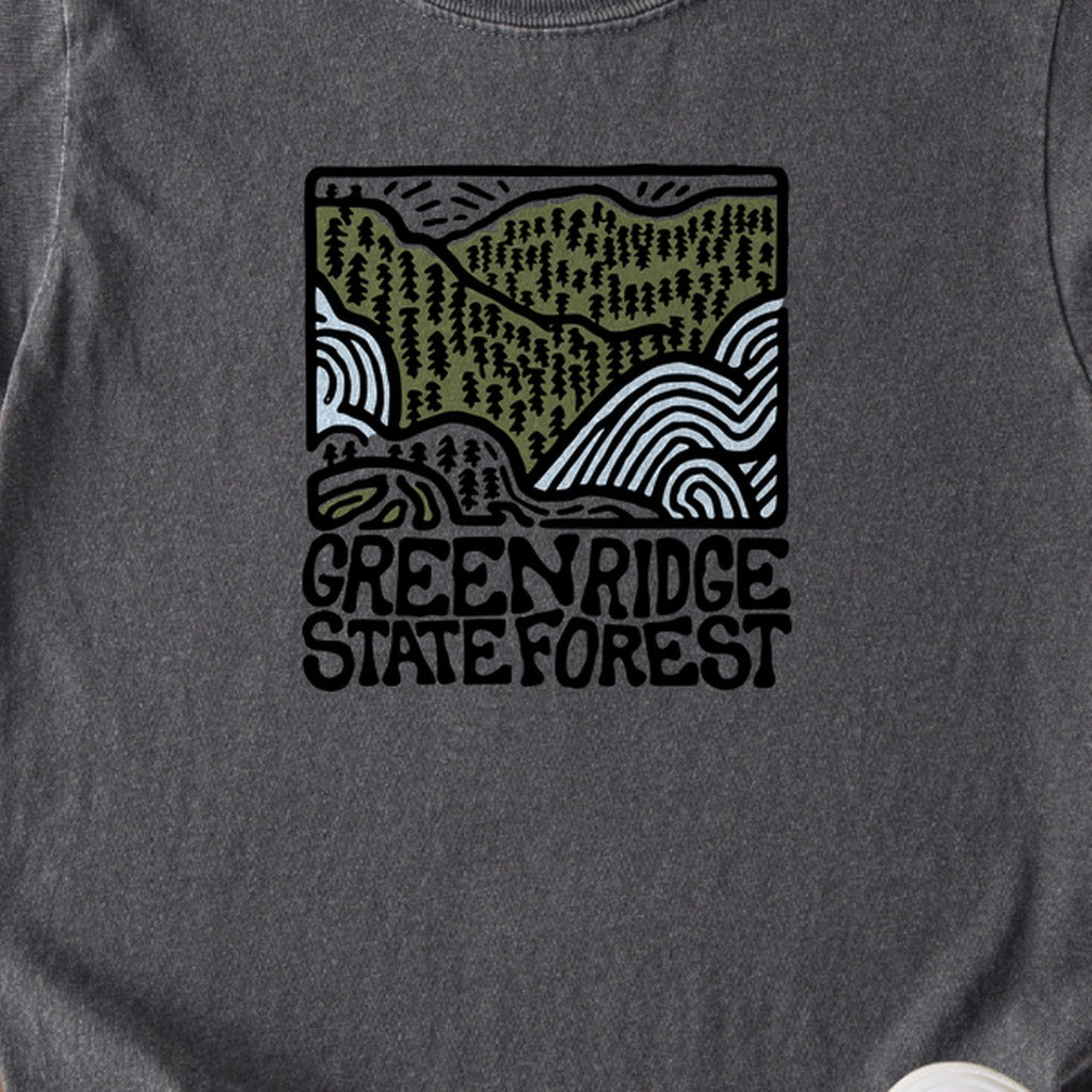 Green Ridge State Forest Tree Kids Cotton T-Shirt