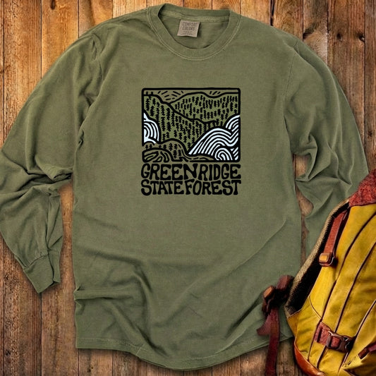 Green Ridge State Forest Tree Cotton Long Sleeve