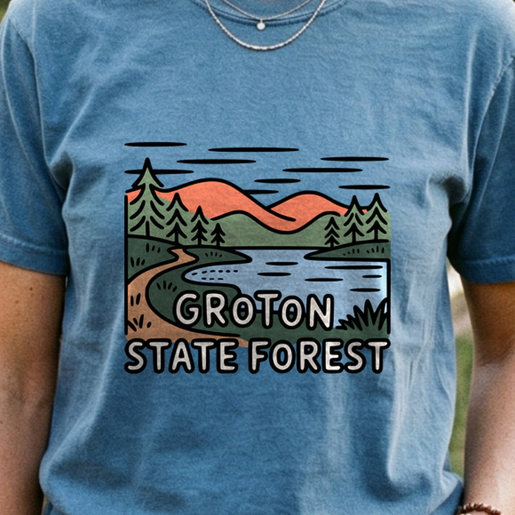 Groton State Forest Cotton T-Shirt
