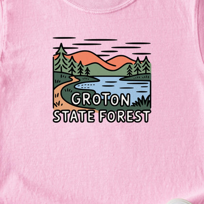 Groton State Forest Kids Cotton T-Shirt