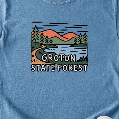Groton State Forest Kids Cotton T-Shirt