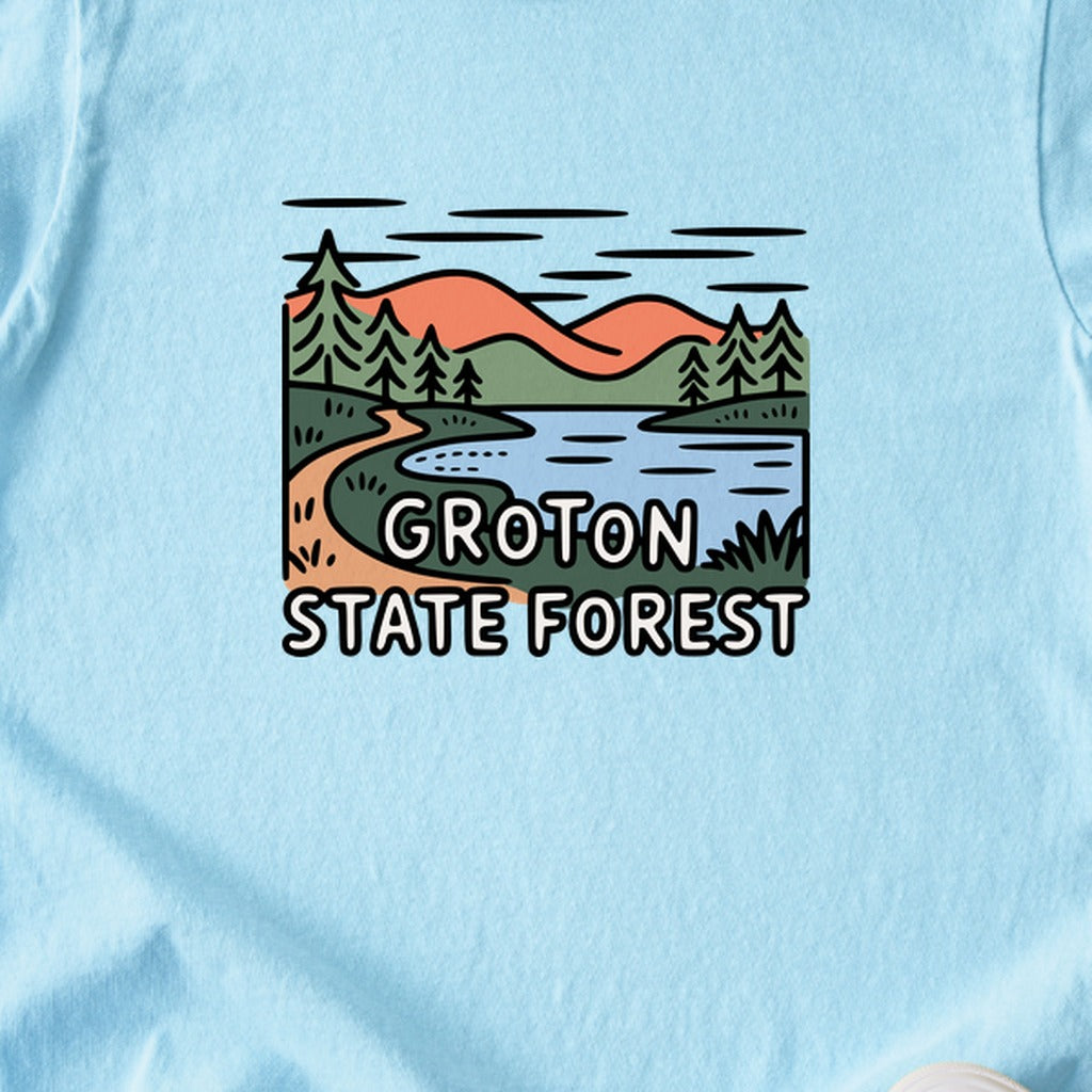 Groton State Forest Kids Cotton T-Shirt