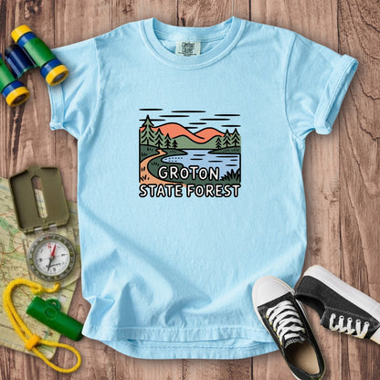 Groton State Forest Kids Cotton T-Shirt