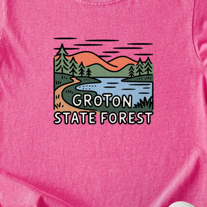 Groton State Forest Kids Cotton T-Shirt