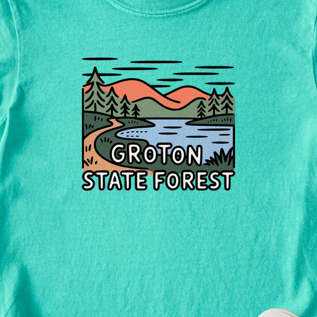 Groton State Forest Kids Cotton T-Shirt