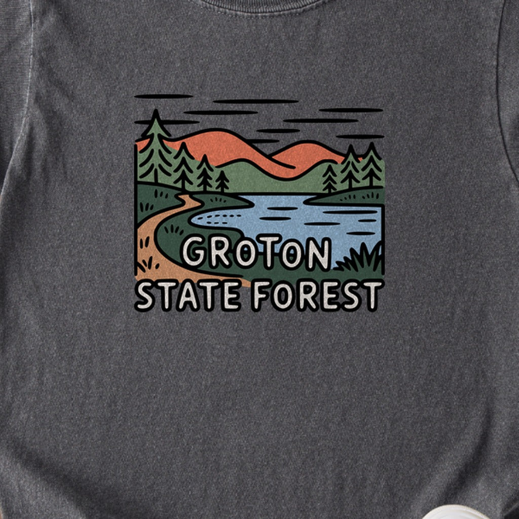 Groton State Forest Kids Cotton T-Shirt