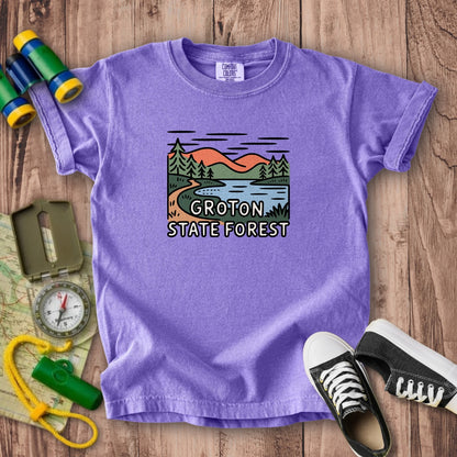 Groton State Forest Kids Cotton T-Shirt