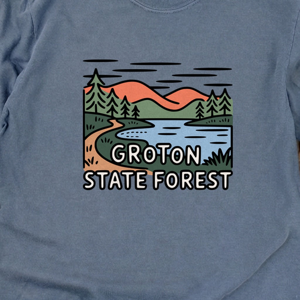 Groton State Forest Cotton Long Sleeve