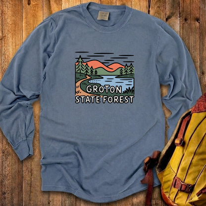 Groton State Forest Cotton Long Sleeve