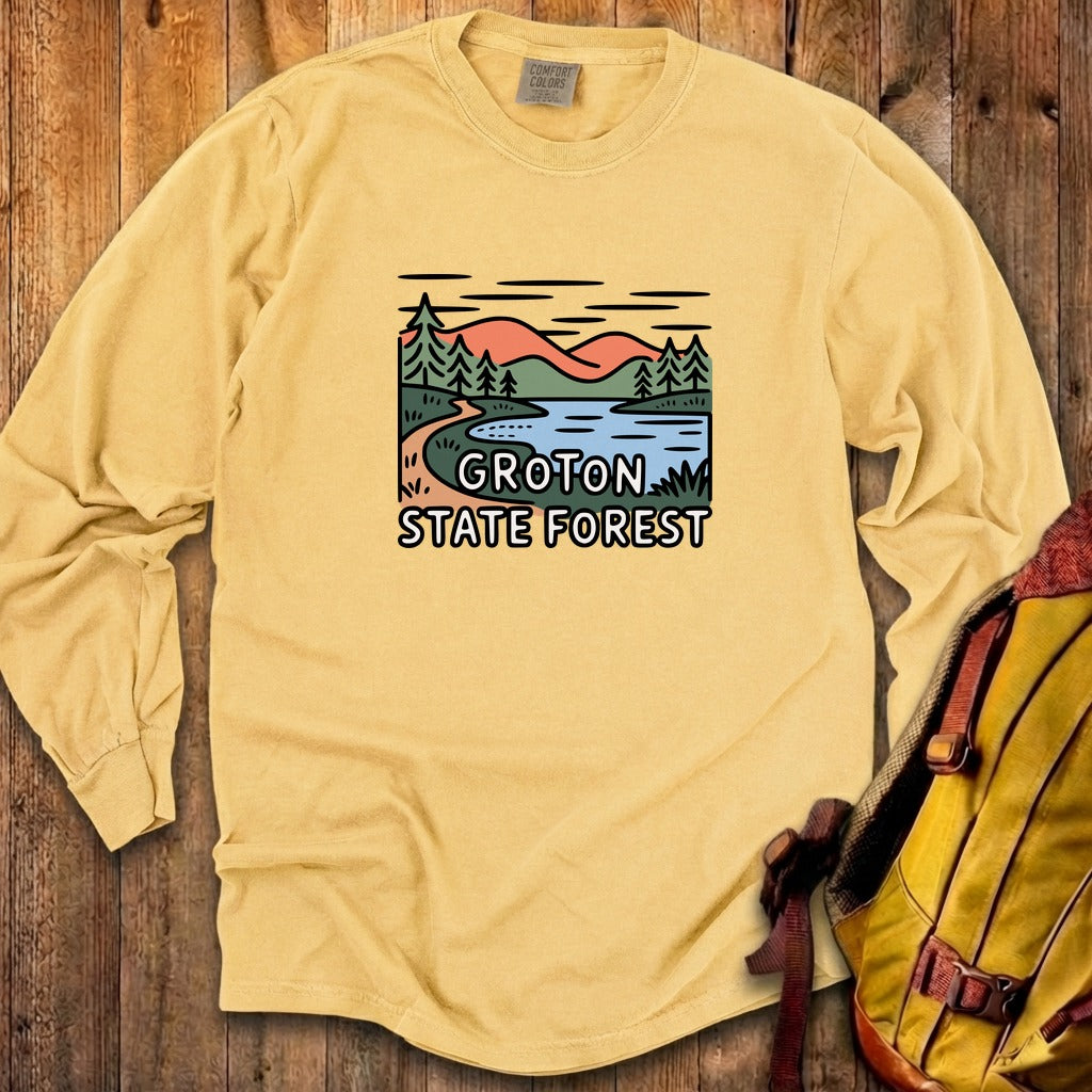 Groton State Forest Cotton Long Sleeve