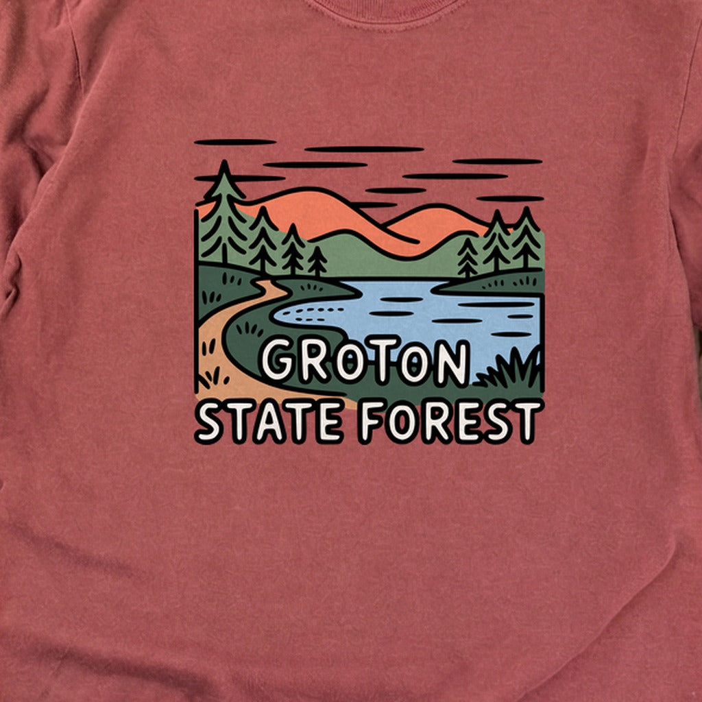 Groton State Forest Cotton Long Sleeve