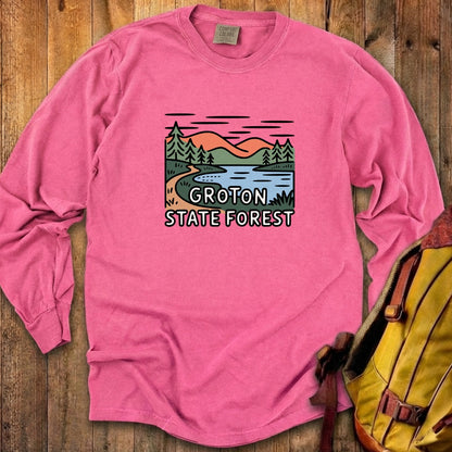 Groton State Forest Cotton Long Sleeve