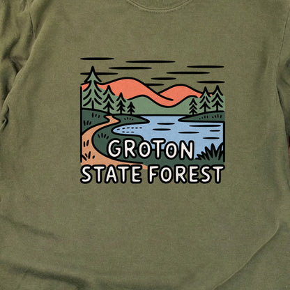 Groton State Forest Cotton Long Sleeve