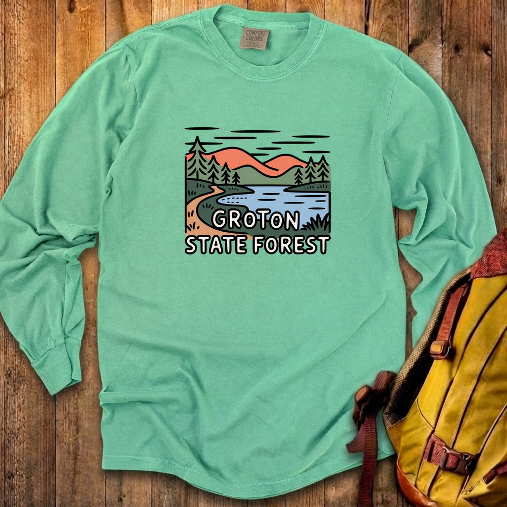 Groton State Forest Cotton Long Sleeve