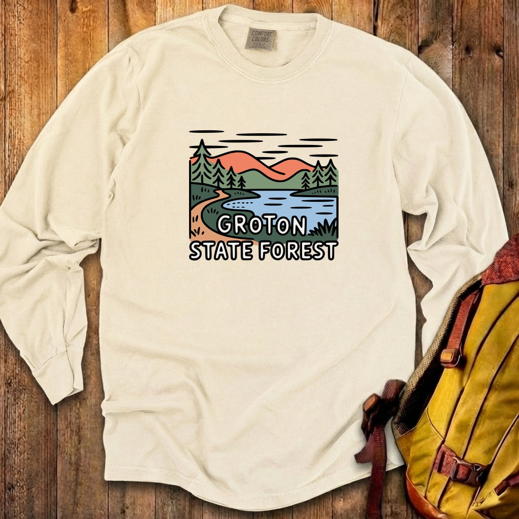 Groton State Forest Cotton Long Sleeve