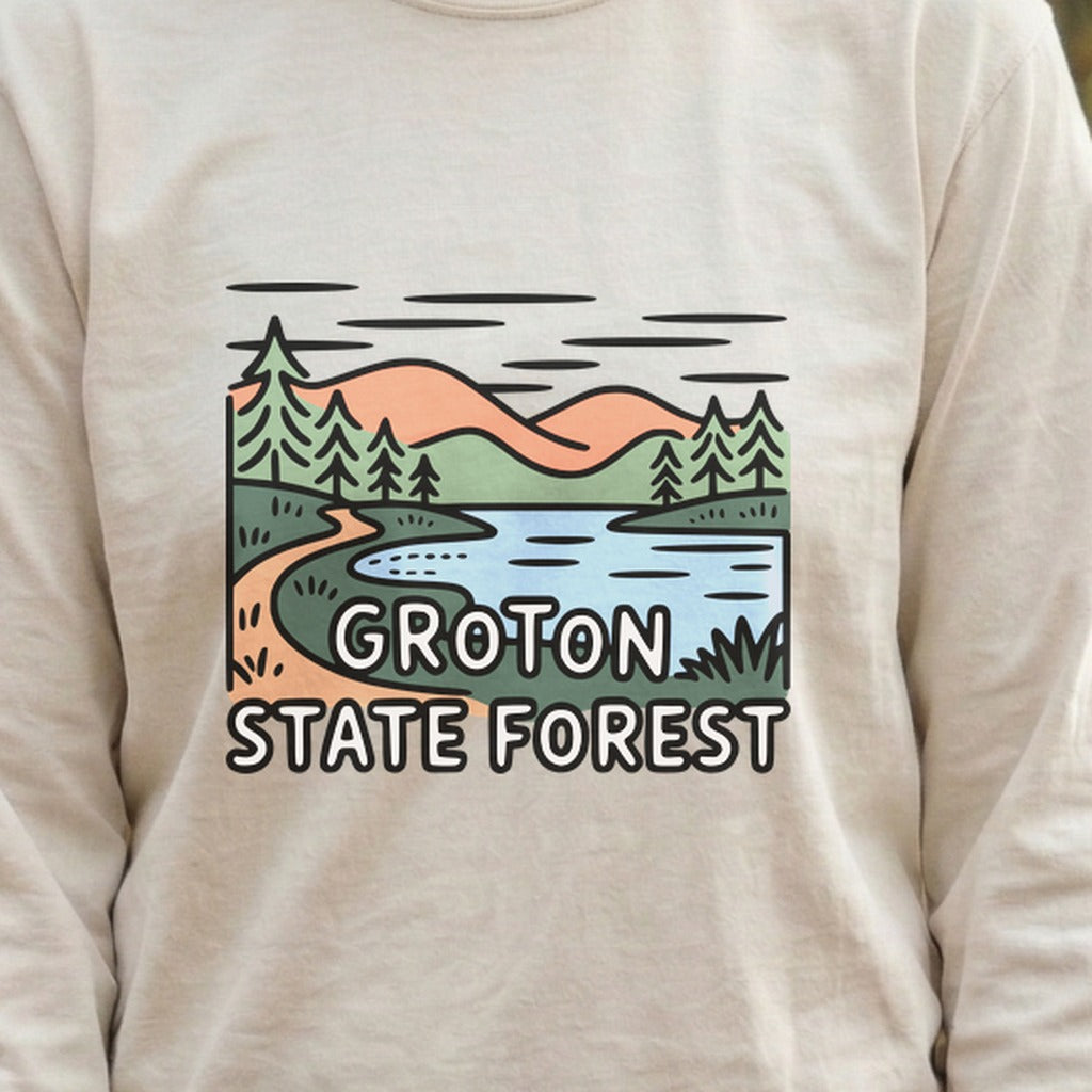 Groton State Forest Cotton Long Sleeve