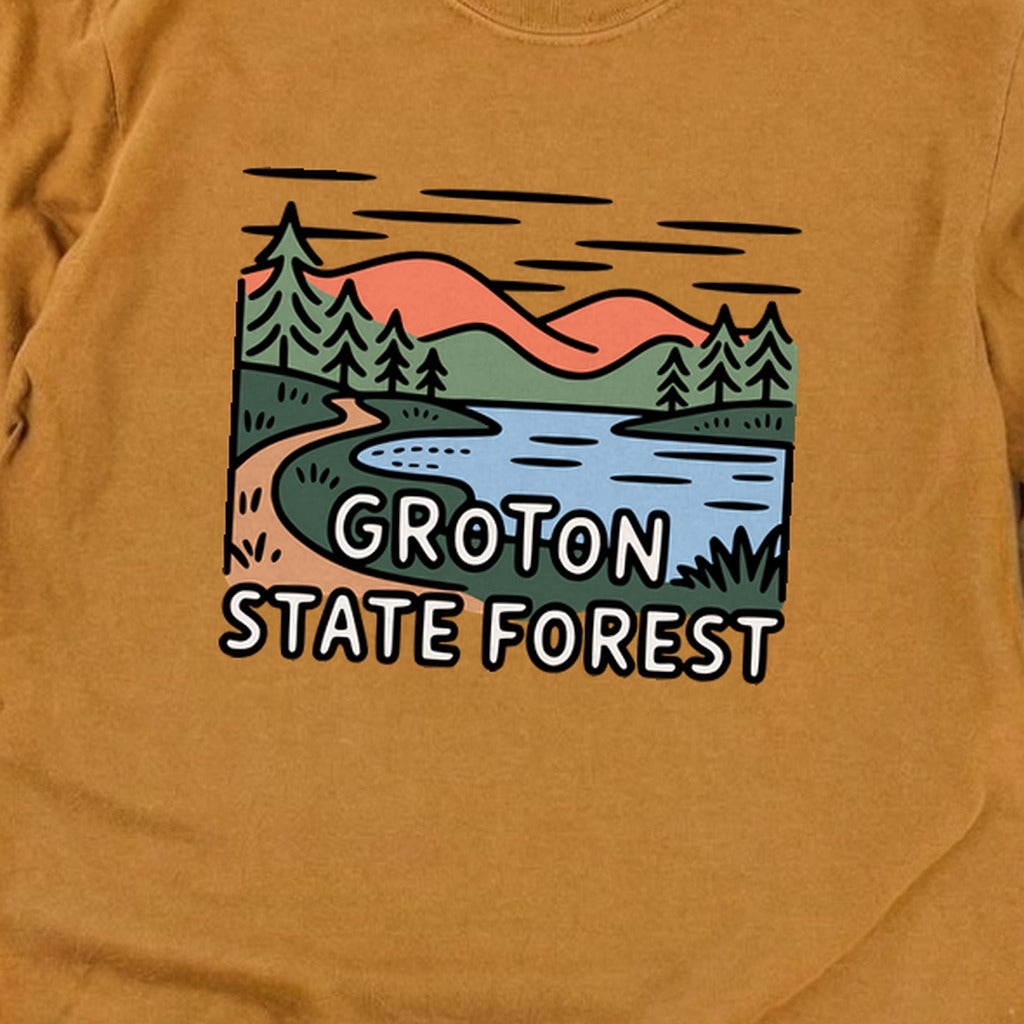 Groton State Forest Cotton Long Sleeve