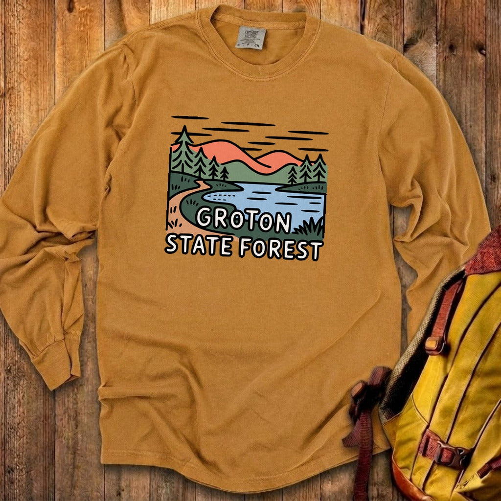Groton State Forest Cotton Long Sleeve