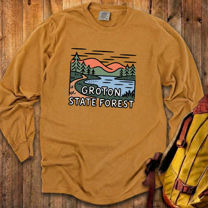 Groton State Forest Cotton Long Sleeve