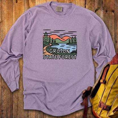 Groton State Forest Cotton Long Sleeve
