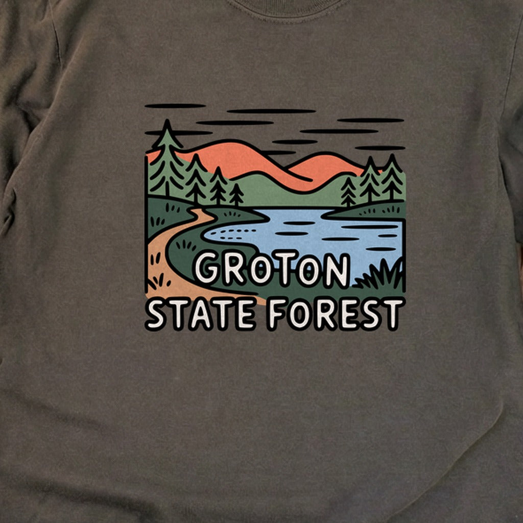 Groton State Forest Cotton Long Sleeve