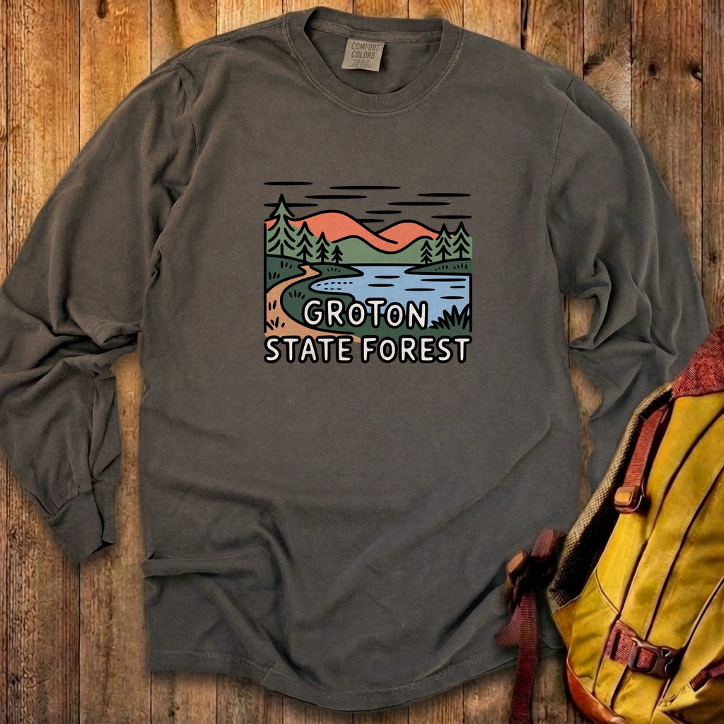 Groton State Forest Cotton Long Sleeve