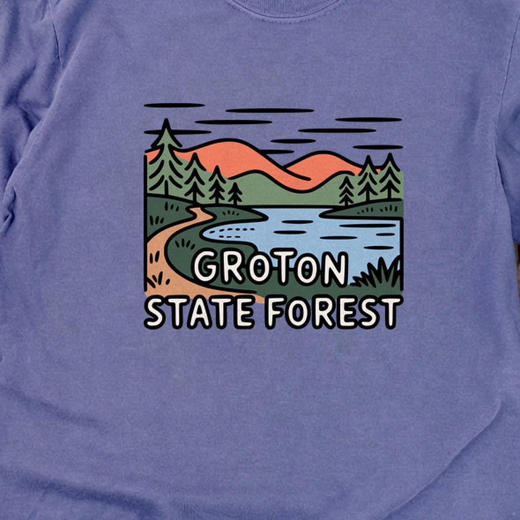 Groton State Forest Cotton Long Sleeve