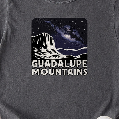 Guadalupe Mountains at Night Kids Cotton T-Shirt