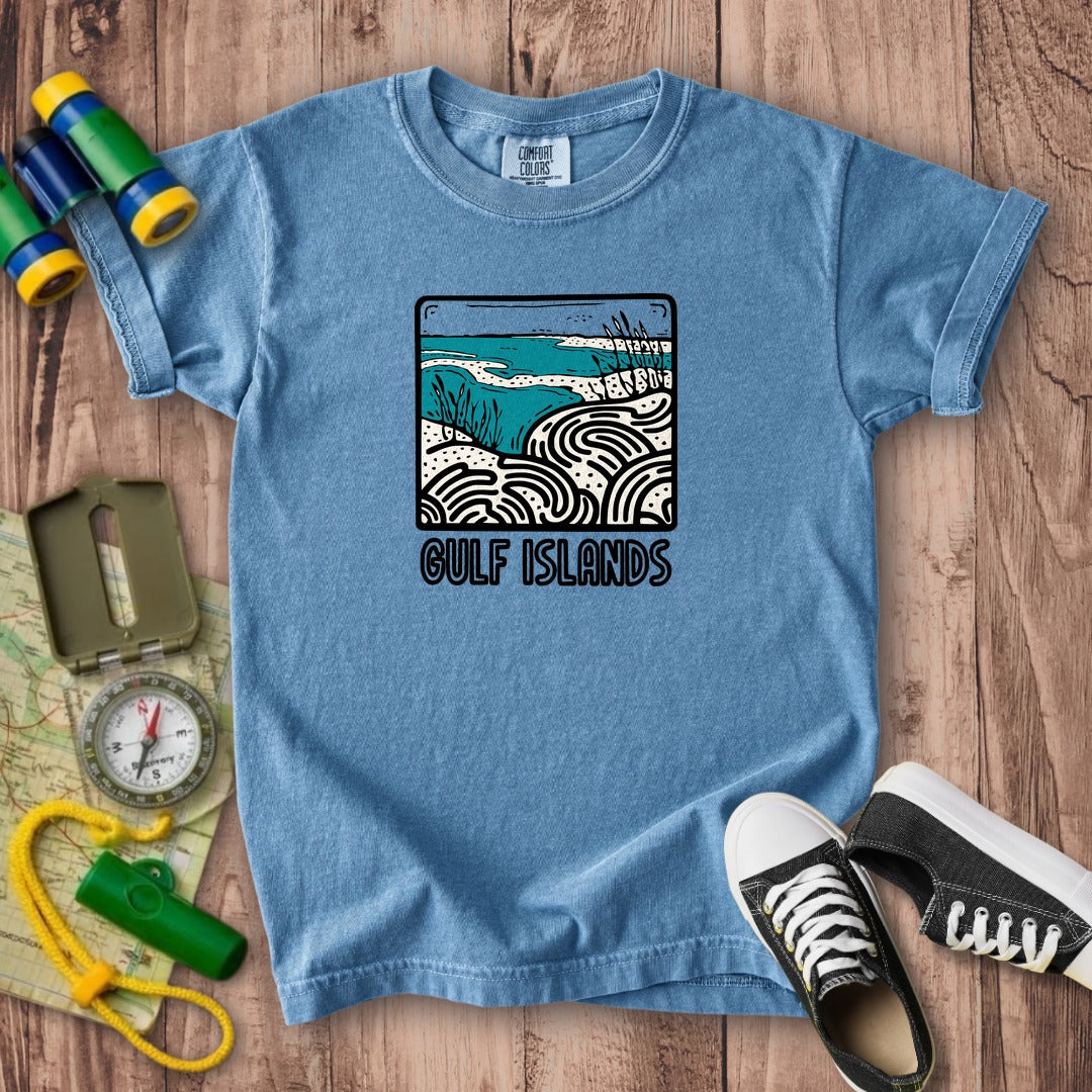 Gulf Islands National Seashore Kids Cotton T-Shirt