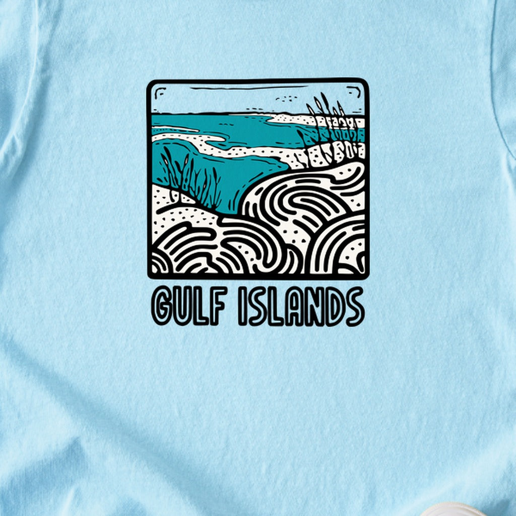 Gulf Islands National Seashore Kids Cotton T-Shirt