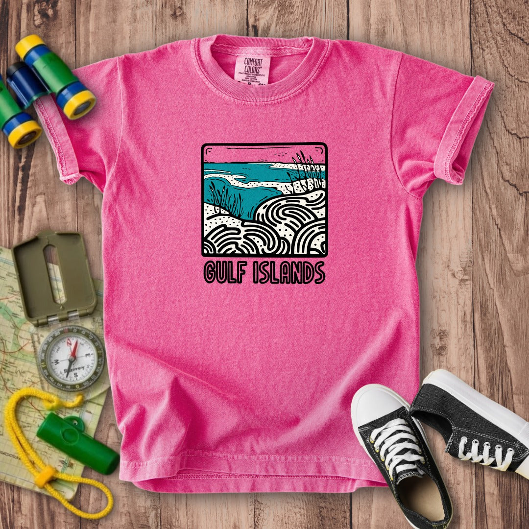 Gulf Islands National Seashore Kids Cotton T-Shirt