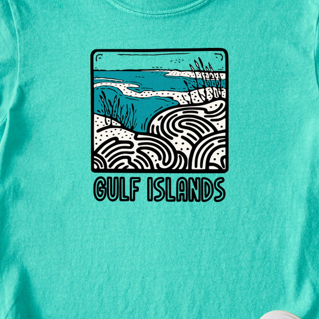 Gulf Islands National Seashore Kids Cotton T-Shirt