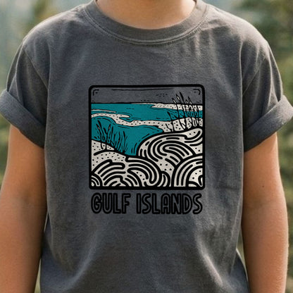 Gulf Islands National Seashore Kids Cotton T-Shirt