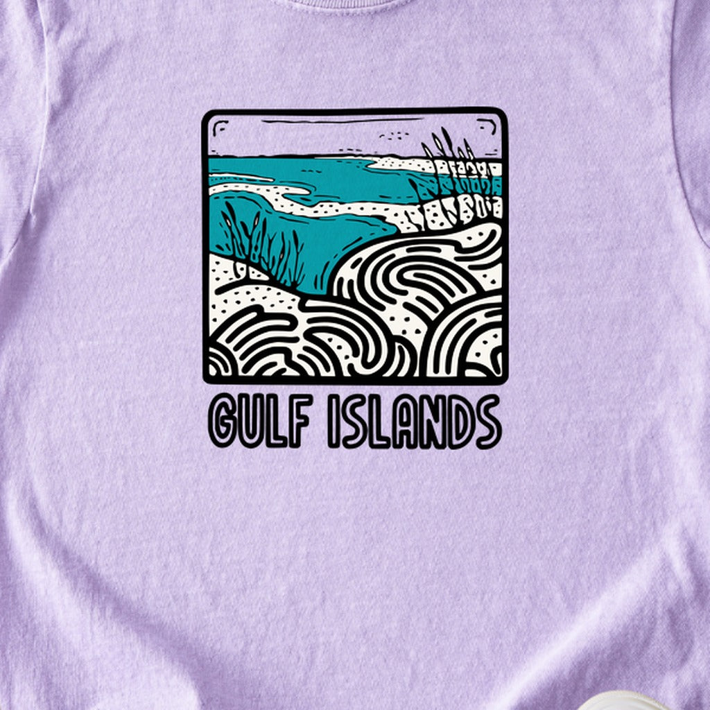 Gulf Islands National Seashore Kids Cotton T-Shirt