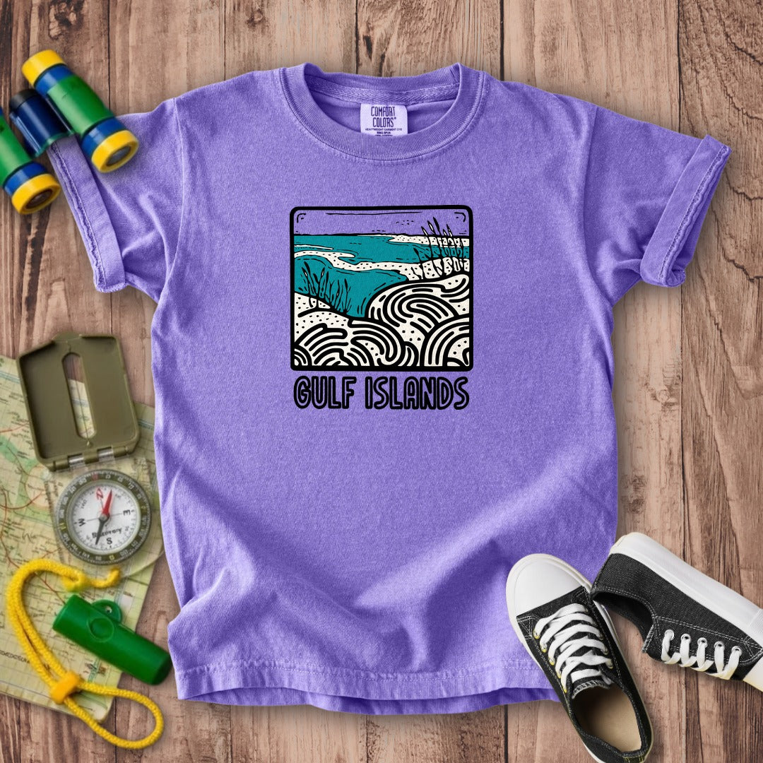 Gulf Islands National Seashore Kids Cotton T-Shirt