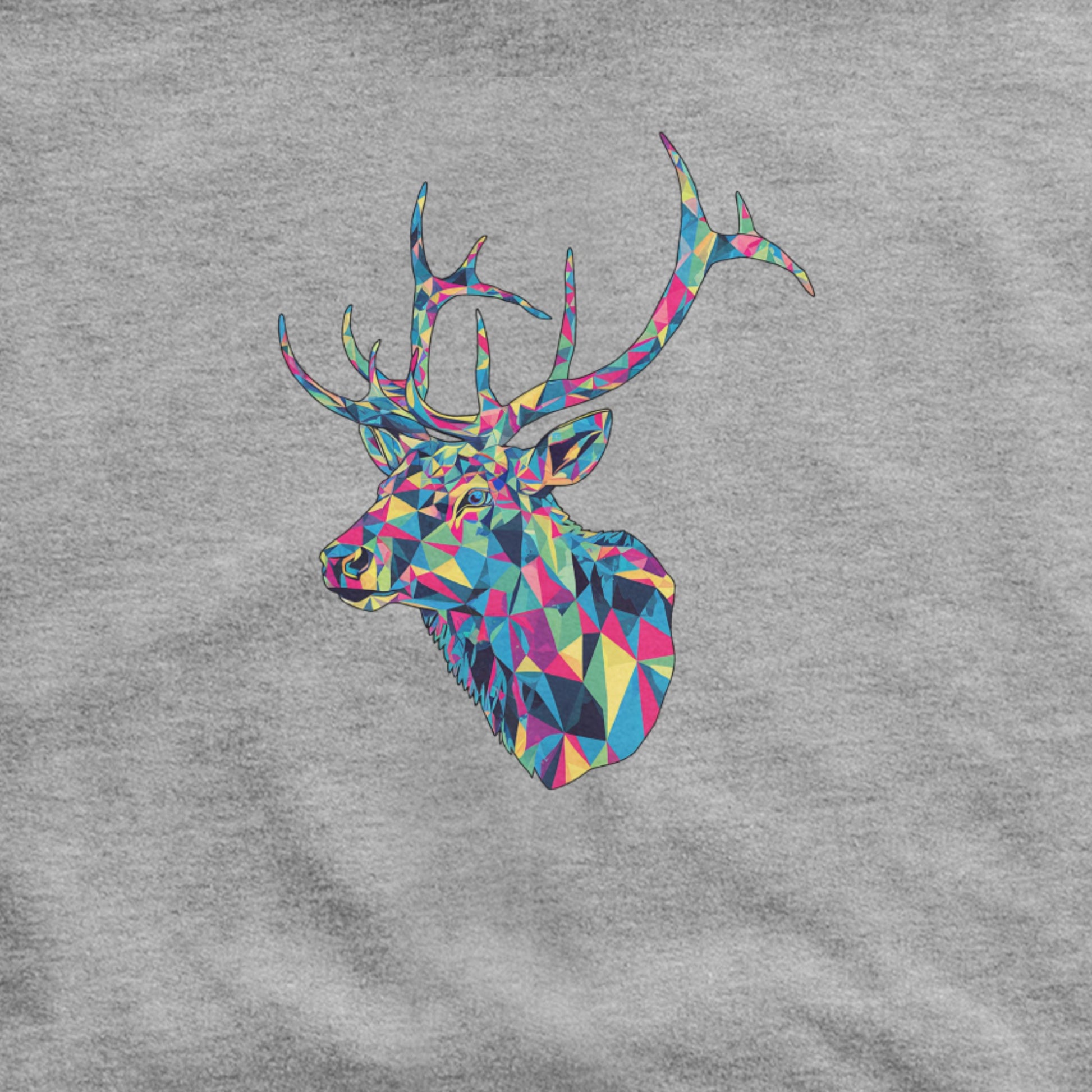 Elk Mosaic Hoodie Adventure and Outdoors Themed Hoodie