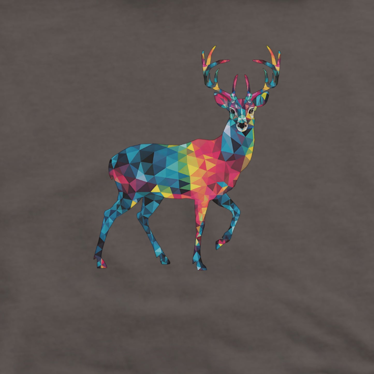 Deer Mosaic Hoodie Adventure and Outdoors Themed Hoodie
