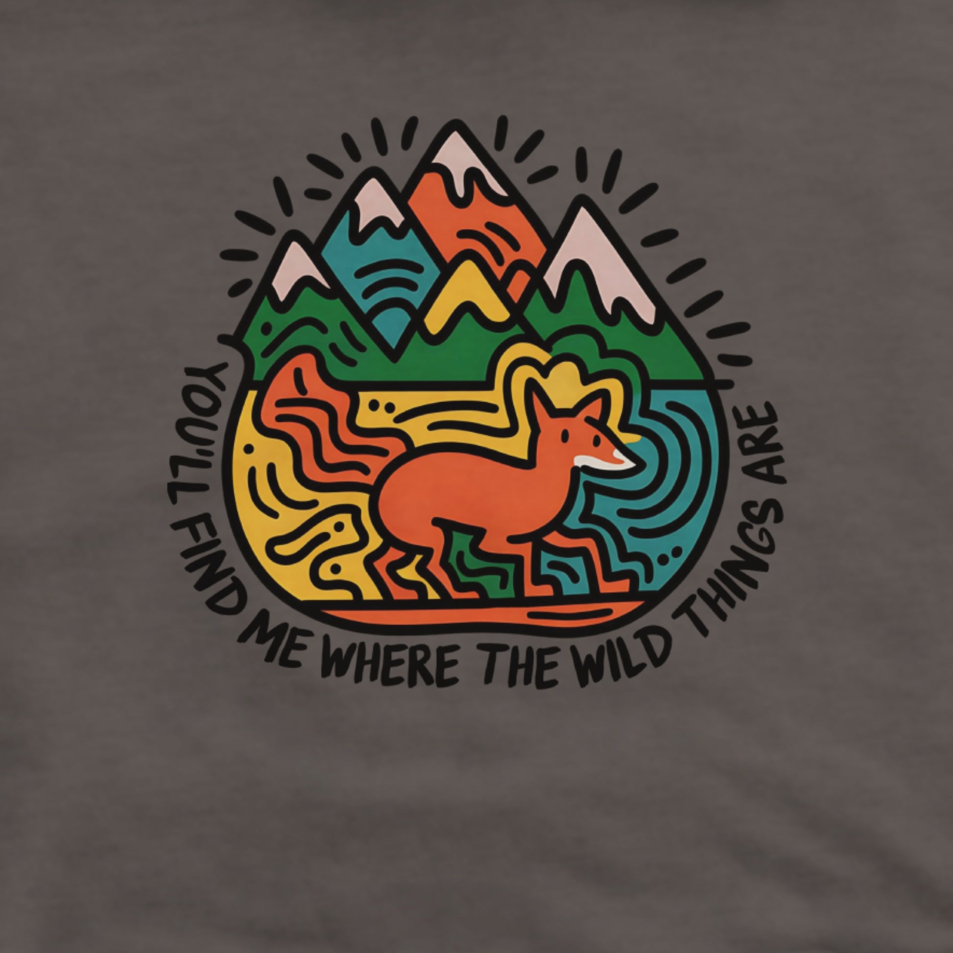 You'll Find Me Hoodie Adventure and Outdoors Themed Hoodie