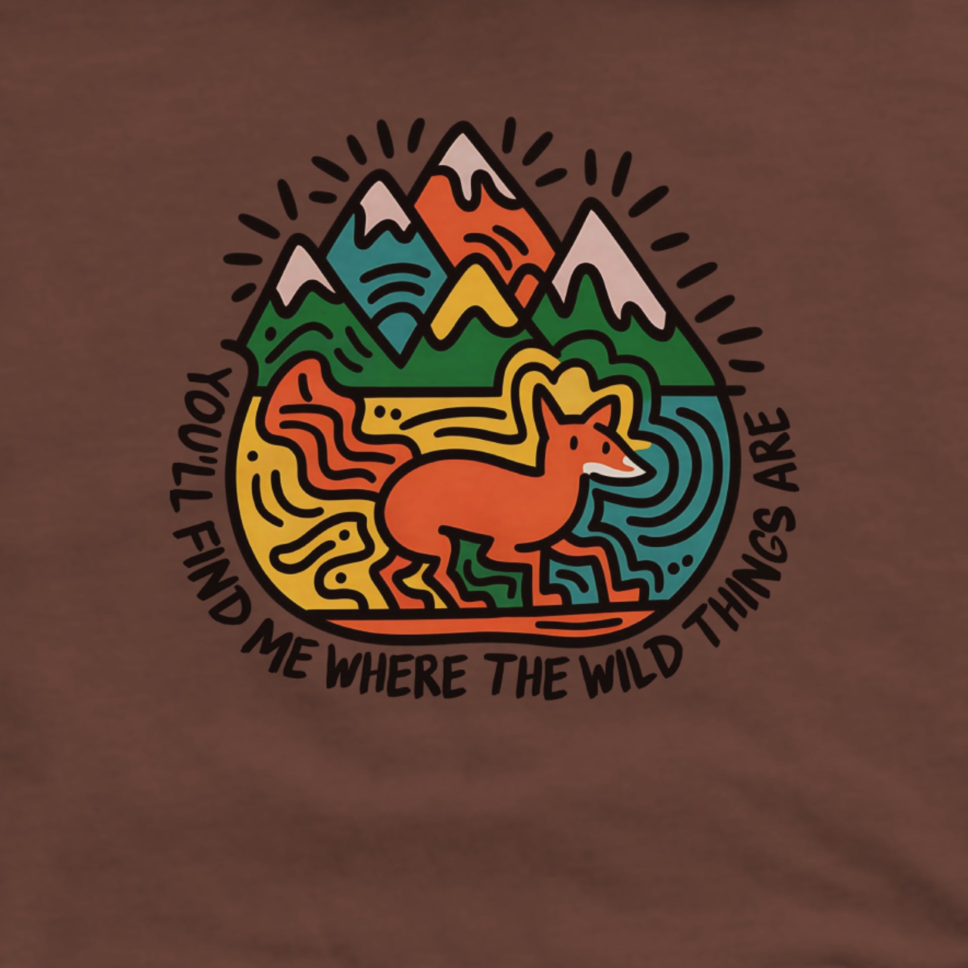 You'll Find Me Hoodie Adventure and Outdoors Themed Hoodie